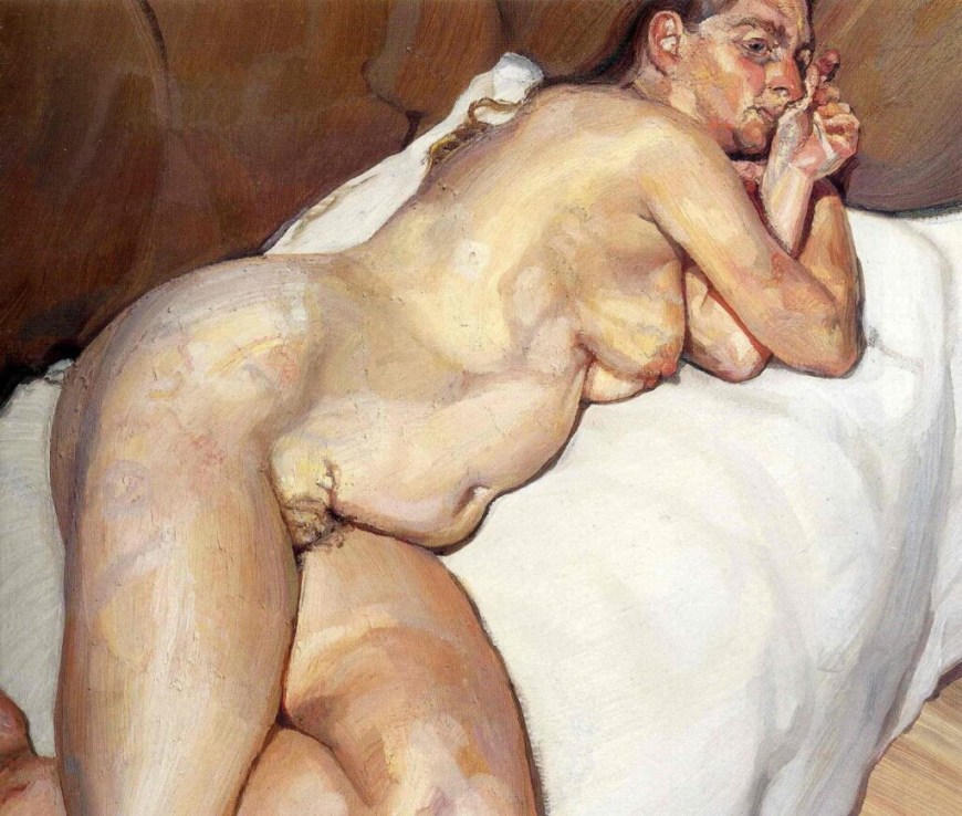 Люсьен Фрейд художник картины женская