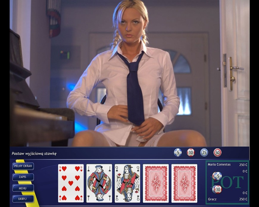 All Star strip Poker 2006 девушка Каталина