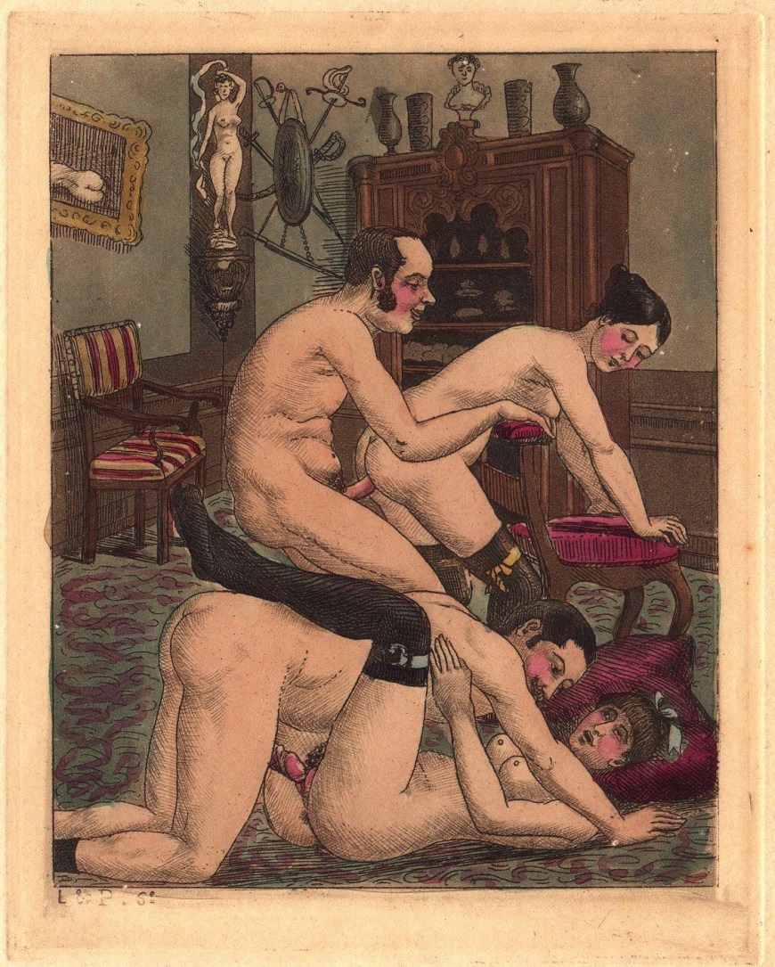 Старинные порнографические