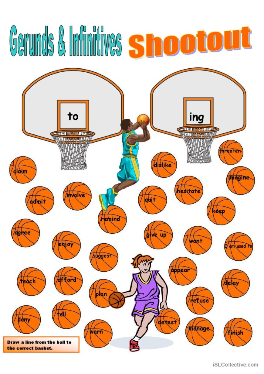 Gerund Infinitive game