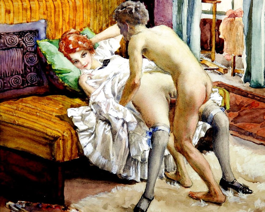 Порнографическая живопись