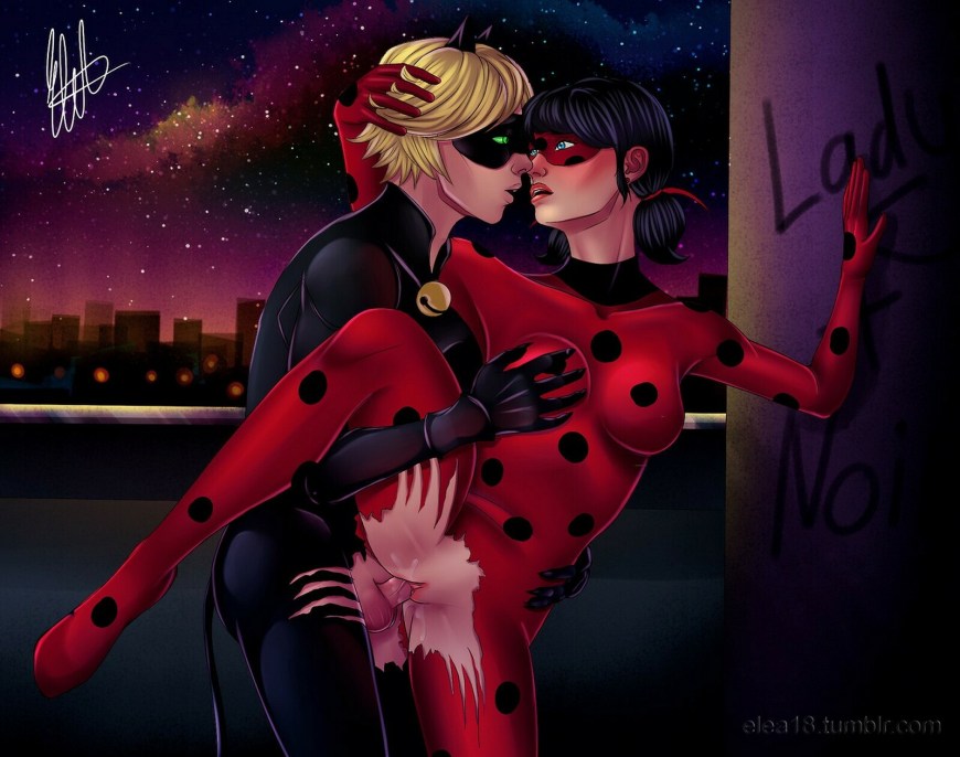 Бдсм Маринетт + кот Нуар THEFALSEVYPER