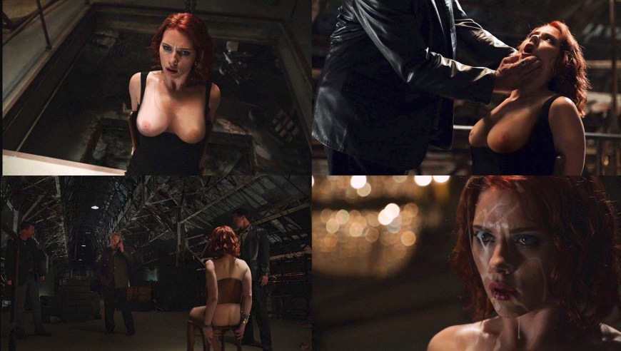 Rule 34 черная вдова Скарлетт Йоханссон